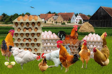 HD wallpaper: chicks and eggs, chicken, shell, hatched, hay, bird, easter, animal Egg ...