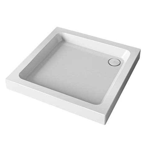 Mira Flight 2 Upstand Square Shower Tray 900 x 900mm With Waste