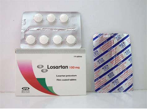 Losartan Mepaco 100mg Tablets - Rosheta