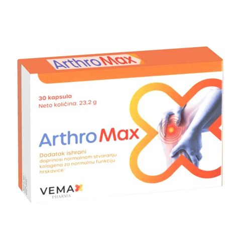 Arthromax kapsule za jačanje zglobova 30 komada