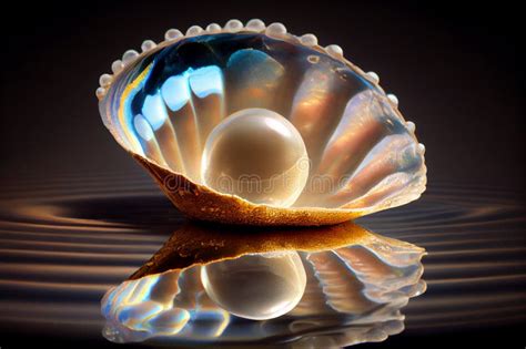 Pearl of the Sea. AI Generated Stock Illustration - Illustration of secrets, elegance: 271858015