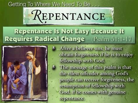 Repentance The Path To God