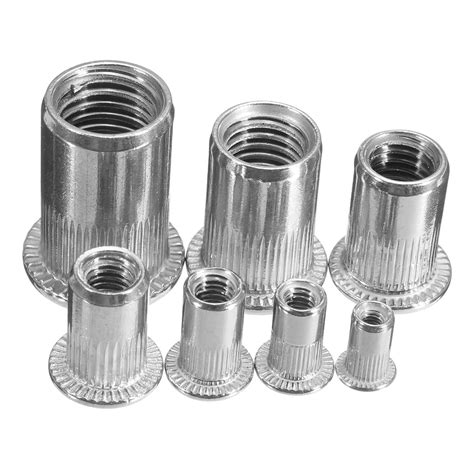 1pcs Slilver Threaded Steel Rivnuts Blindnuts Nutserts Nuts Insert Rivet | Alex NLD