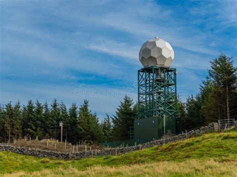 Weather Radar Station, Near Loch Leven, Perth and Kinross, Scotland ...