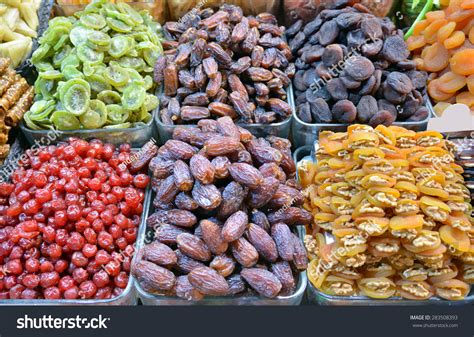 Fresh Dates Dried Fruit Varieties Stock Photo 283508393 - Shutterstock