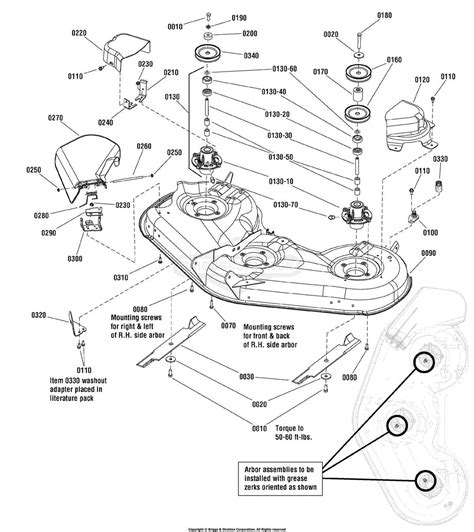 Easy-to-Follow Diagram for 52 Inch Mower Deck Belt on Simplicity Mowers