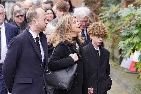 Emotional Kate Garraway and two children arrive at Derek Draper's funeral - Birmingham Live