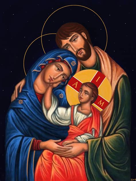 Holy Family Icon by BohemianBeachcomber on DeviantArt