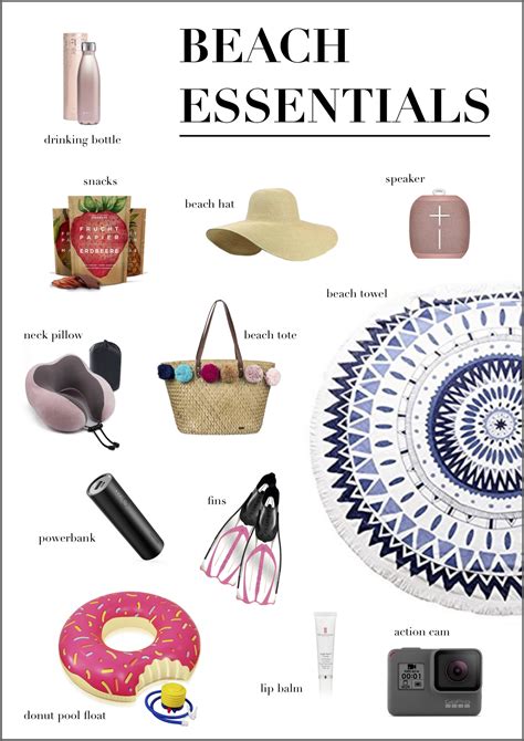 13 Beach Essentials For A Perfect Summer Day | Postcards from V