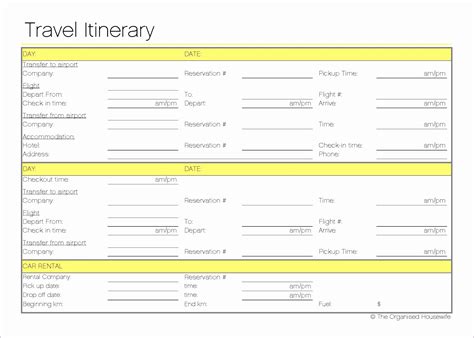 6 Meal Planning Template Excel - Excel Templates