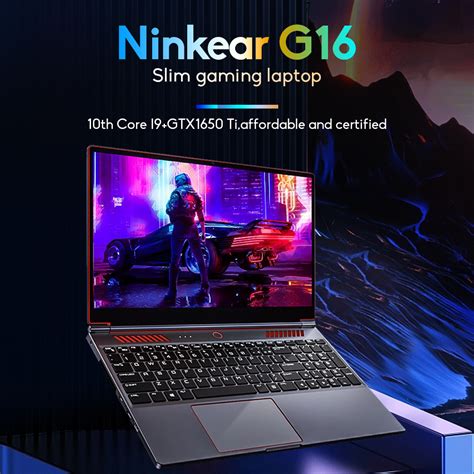 Ninkear G16 Gaming Laptop 16-Inch Intel Core I9-10885H Nvidia GTX1650T ...