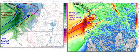 Train Of Strong Storms To Continue Impacting The Pacific Northwest This ...