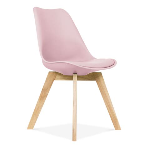 light pink chair with wooden legs - Barbarous Binnacle Image Bank