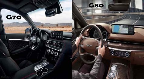 2023 Genesis G70 Vs G80 Comparison: Which One to Choose ...