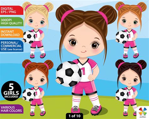 Girl Sport Clipart Pictures