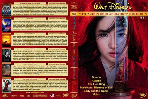 Disney Live Action Remakes Dvd