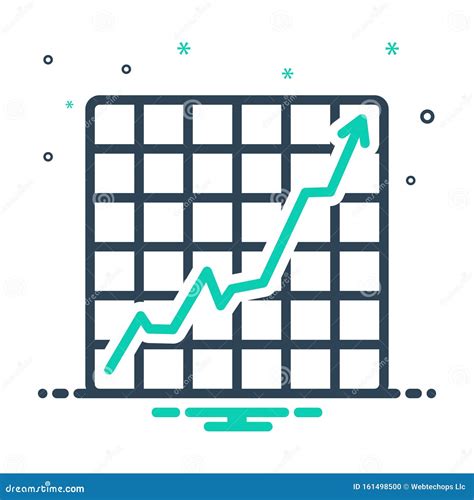 Increasing Stocks Icon On White Background. Simple Element Illustration From UI Concept Cartoon ...