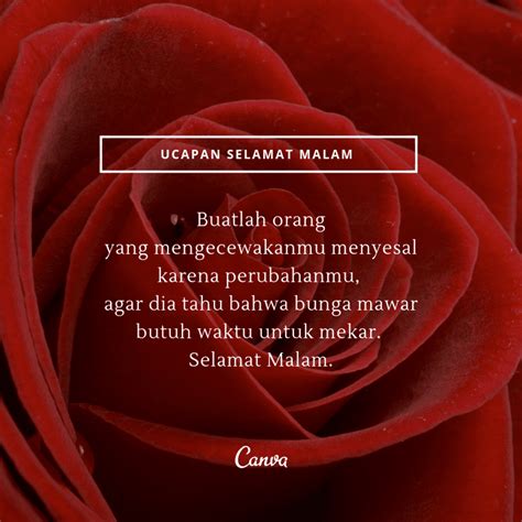 46 Quotes Ucapan Selamat Malam - Chika Ciku