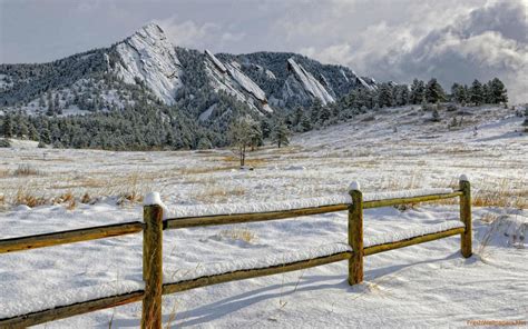 Colorado Winter Landscape Wallpapers - 4k, HD Colorado Winter Landscape ...