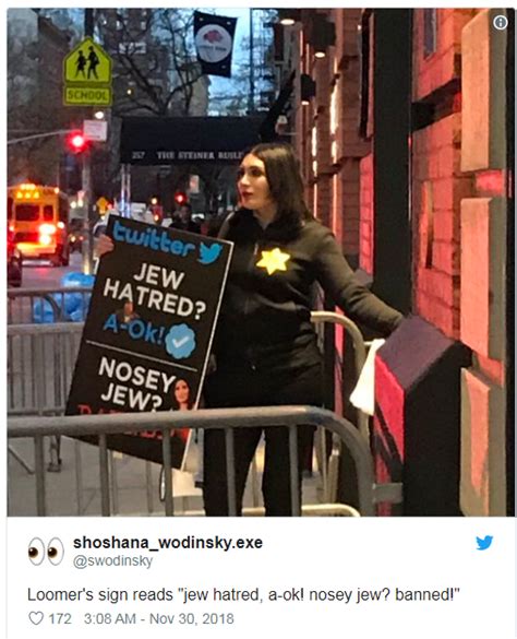 Spiritual Vigor: Laura Loomer Handcuffs herself to Twitter HQ to ...