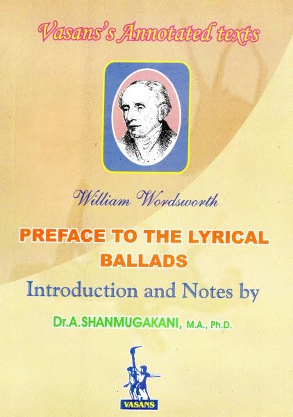 PREFACE TO THE LYRICAL BALLADS (TEXT) - Vasans Book Stall