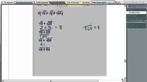 Square Root Rules - YouTube