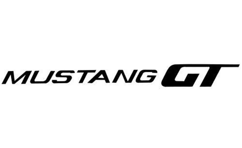 Mustang GT Deck Lid Decal Black (85-86) - LMR.com