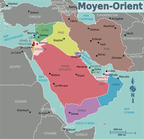 Moyen-Orient — Wikivoyage, le guide de voyage et de tourisme collaboratif gratuit