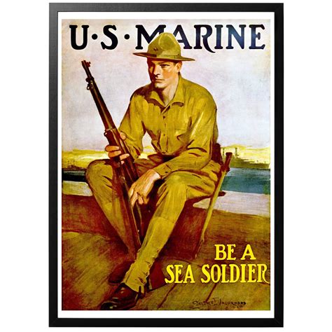 US Marine Poster | World War Era