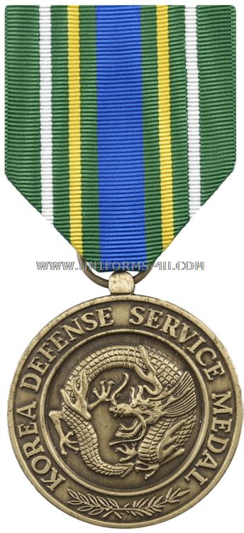 KOREAN DEFENSE SERVICE MEDAL