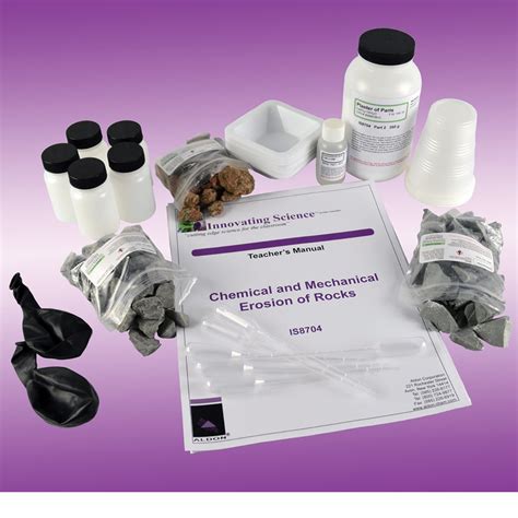 Chemical and Mechanical Erosion of Rocks Kit | Carolina.com