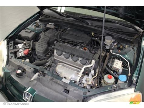 2001 Honda Civic EX Coupe 1.7L SOHC 16V 4 Cylinder Engine Photo ...