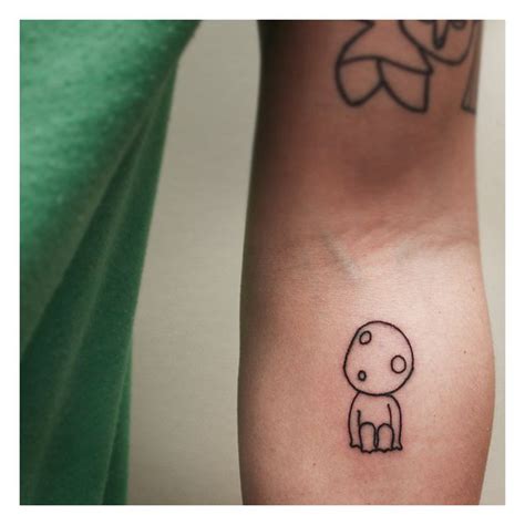 Kodama | Ghibli tattoo, Studio ghibli tattoo, Spirit tattoo