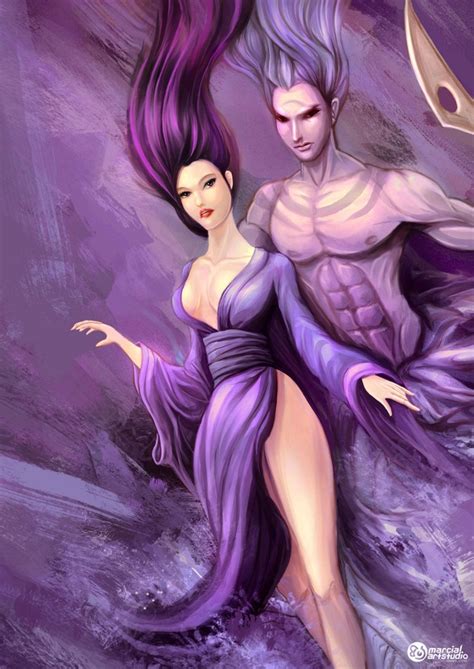 Izanagi and Izanami by marcial-arts | Art, Japanese folklore, Comic art