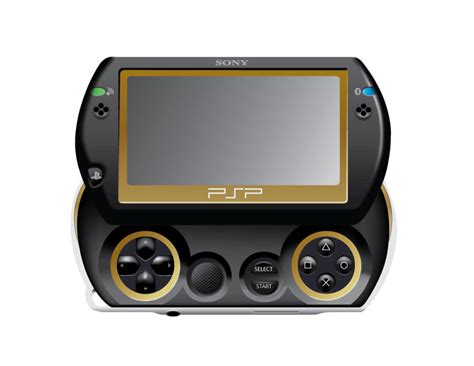 PSP go Gold Edition Vector by ChaoticAngel911 on DeviantArt