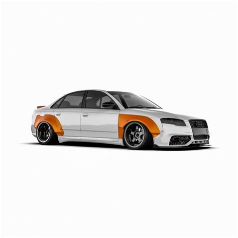 Audi A4 (B7) Wide Body Kit | Audi a4, Wide body kits, Body kit