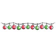 Christmas Lights Banner Clipart