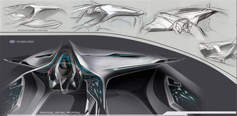 Hyundai interior design project on Behance