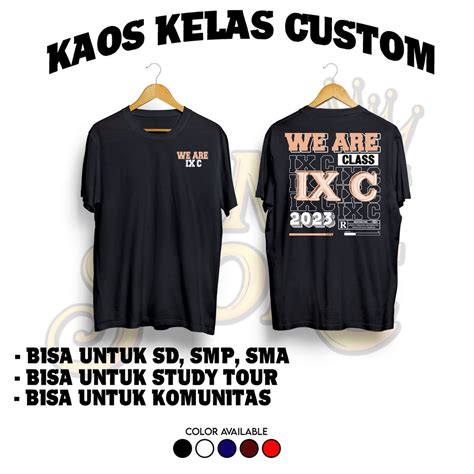 Jual Desain Kaos Kelas Distro Terlengkap & Harga Terbaru Oktober 2023 | Shopee Indonesia