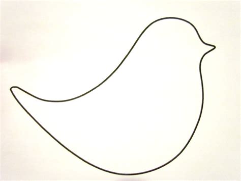 Simple Bird Outline - ClipArt Best