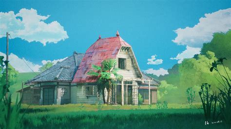 Fan Art My Neighbor Totoro Digital Art Digital Artwork Environment ...