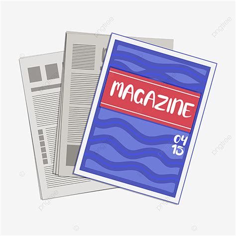 Newspaper Magazine Vector PNG Images, Newspaper Fashion Magazine Clip Art, Newspaper Clipart ...