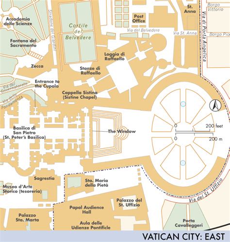 Map of The Vatican | The Vatican | Fodor's Travel Guides