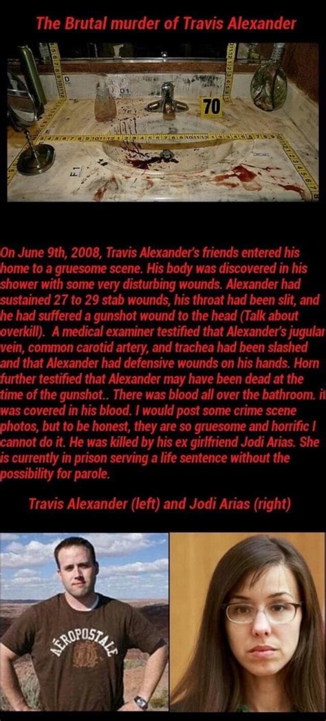 The Brutal murder of Travis Alexander On June 9th, 2008, Travis ...