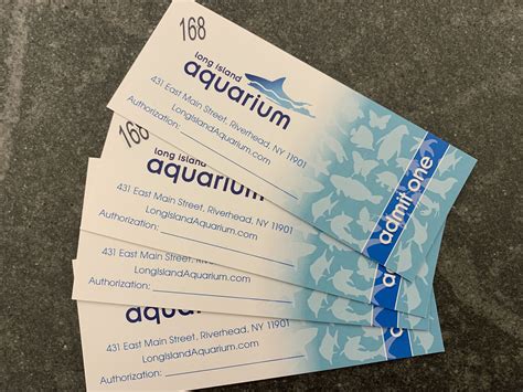 Discounted Tickets to the Long Island Aquarium | Emma clark, Clark, Library card