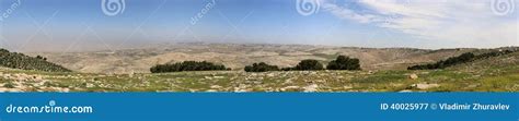 Panorama Desert Mountain Landscape, Jordan Stock Image - Image of panorama, landscapes: 40025977