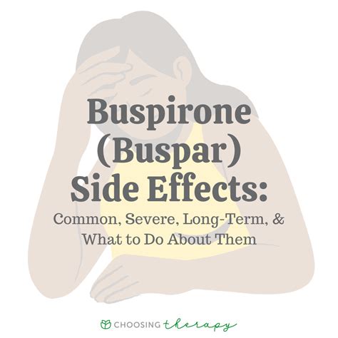 Buspirone, commonly known by its brand name Buspar (now discontinued ...