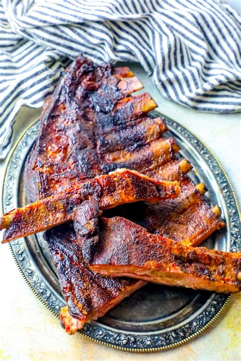 The Best Smoked Pork Ribs Recipe Ever - Sweet Cs Designs