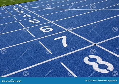 Starting Grid Of Race Track Royalty Free Stock Images - Image: 25721619