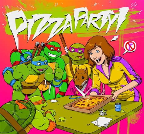 Pizza Party! - Kyle Harlan | Teenage mutant ninja turtles art, Teenage ...